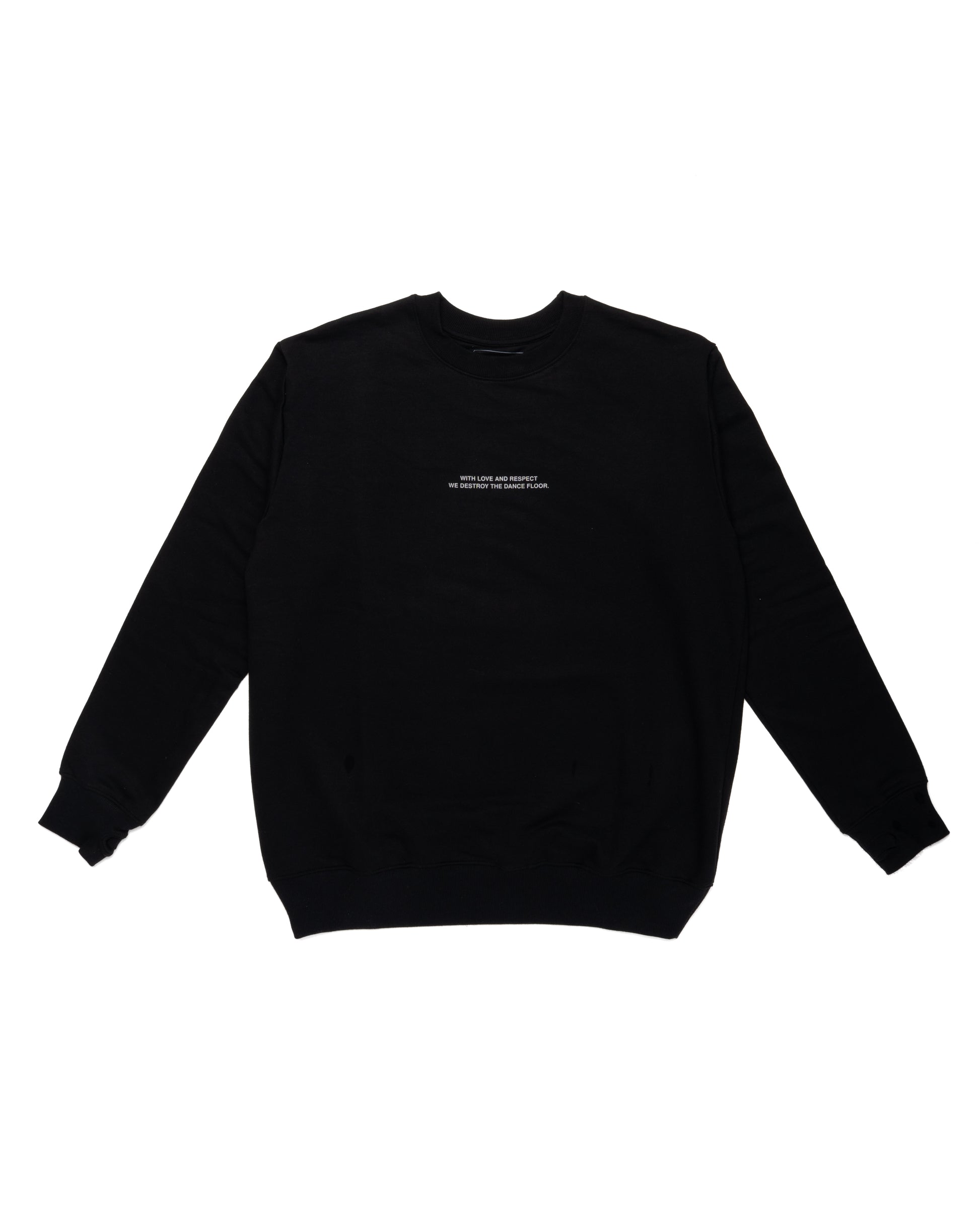 BUZO LOVE & RESPECT NEGRO