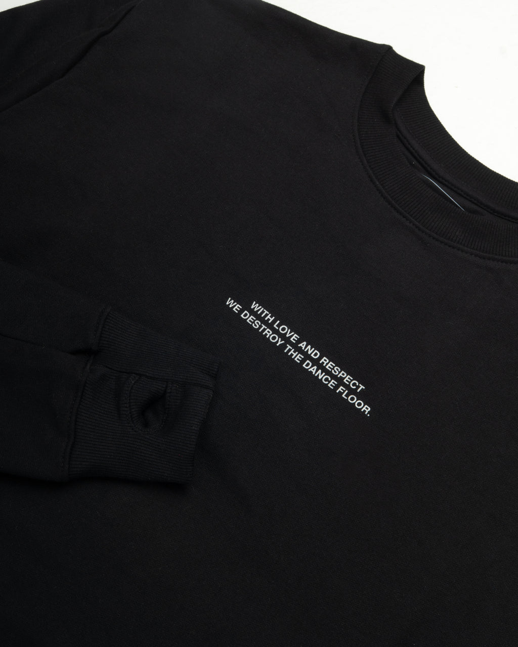 BUZO LOVE & RESPECT NEGRO