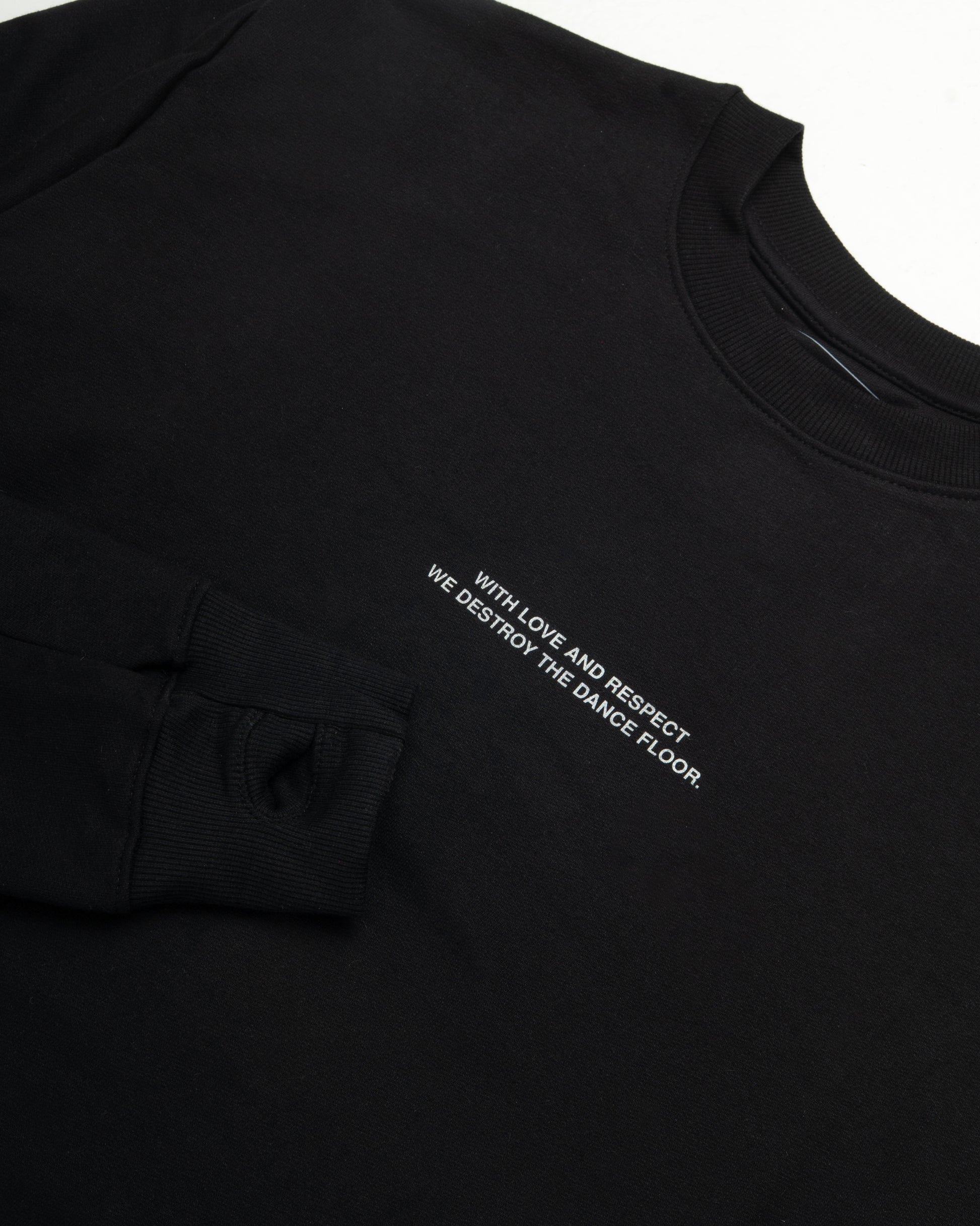 BUZO LOVE & RESPECT NEGRO