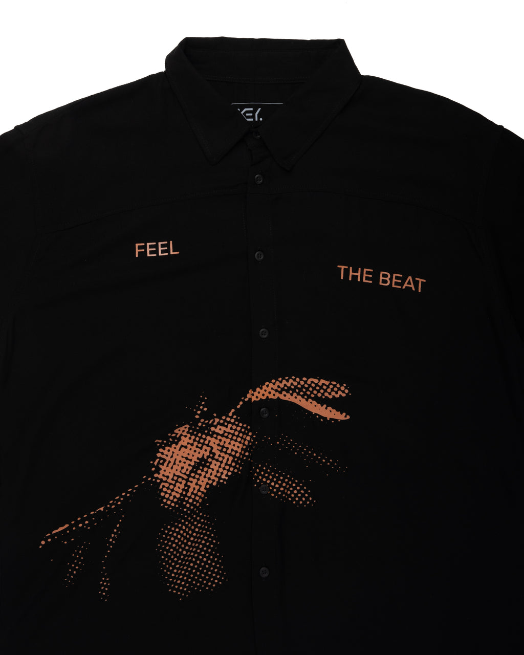 CAMISA FEEL THE BEAT NEGRO