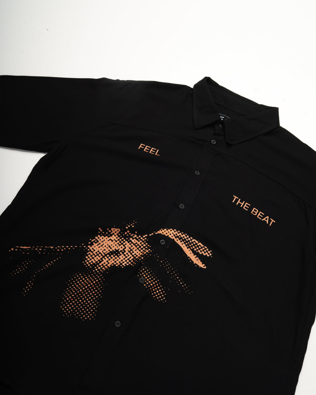 CAMISA FEEL THE BEAT NEGRO