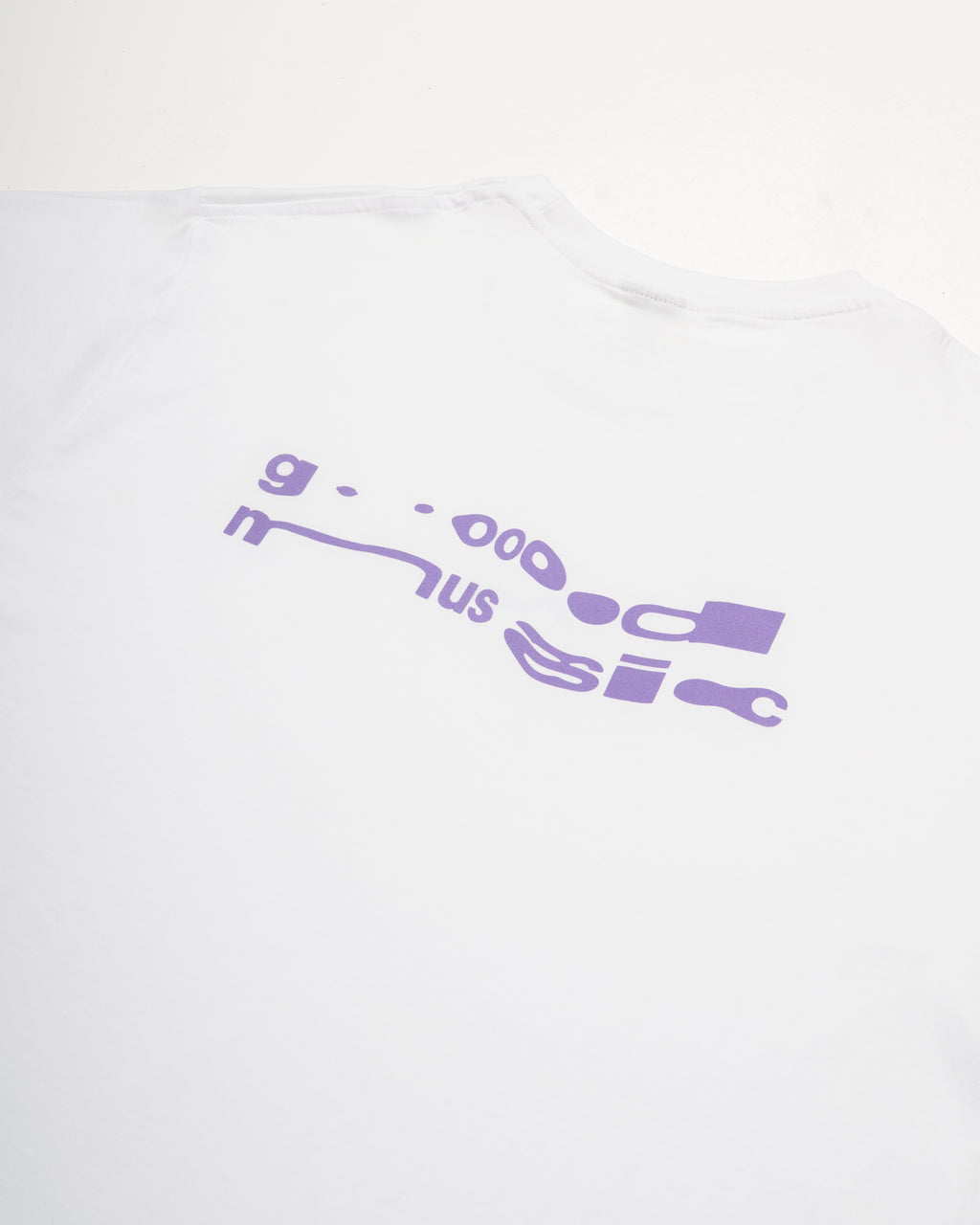 CAMISETA GOOD MUSIC BLANCO