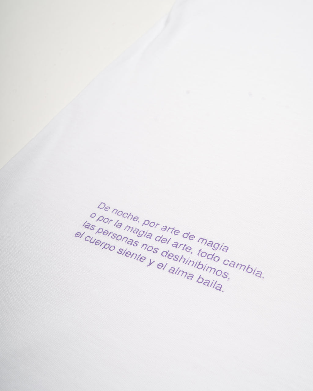 CAMISETA GOOD MUSIC BLANCO