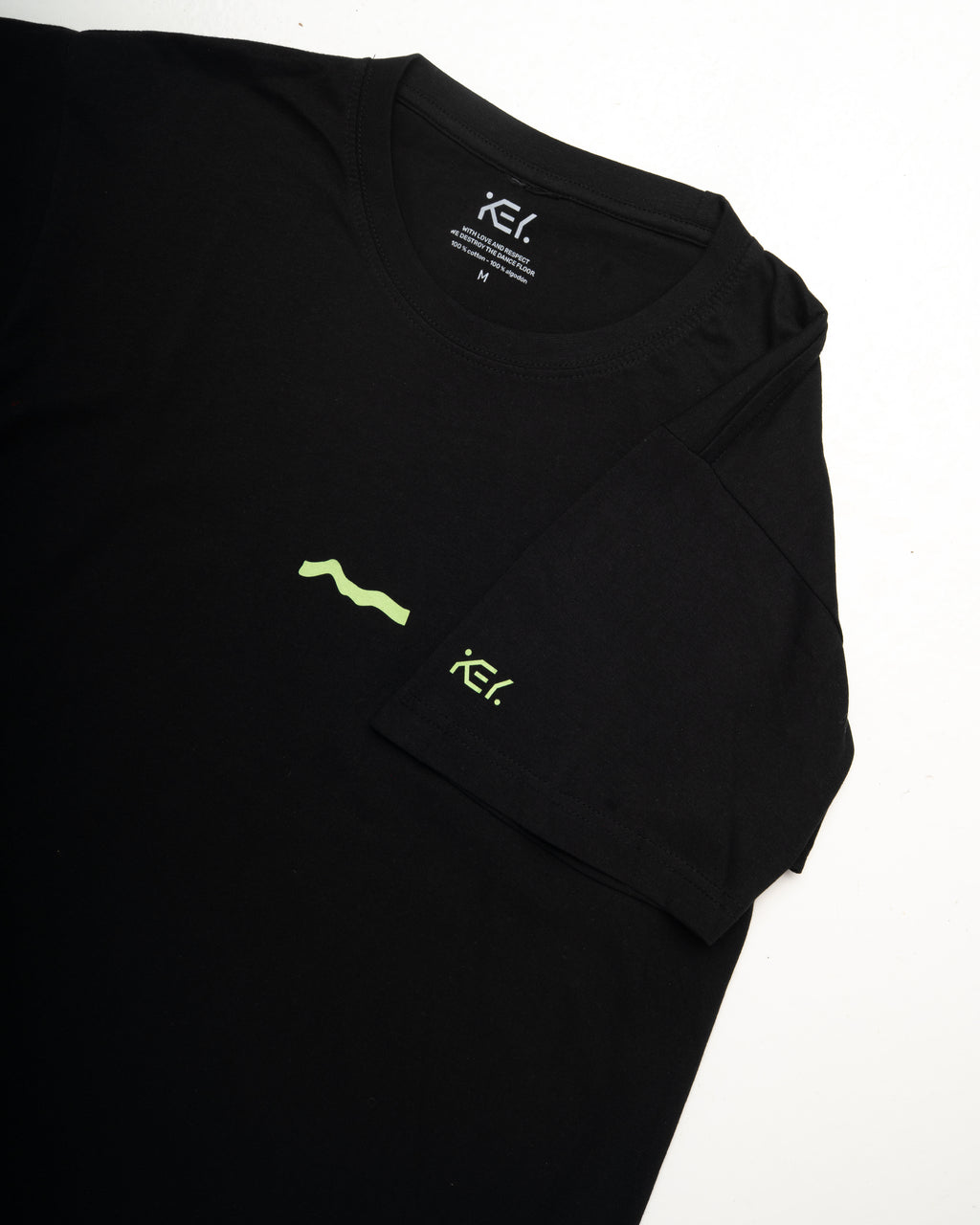 CAMISETA GOOD MUSIC VERDE