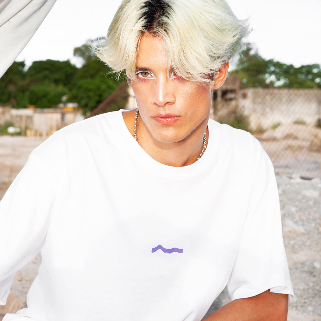 CAMISETA GOOD MUSIC BLANCO