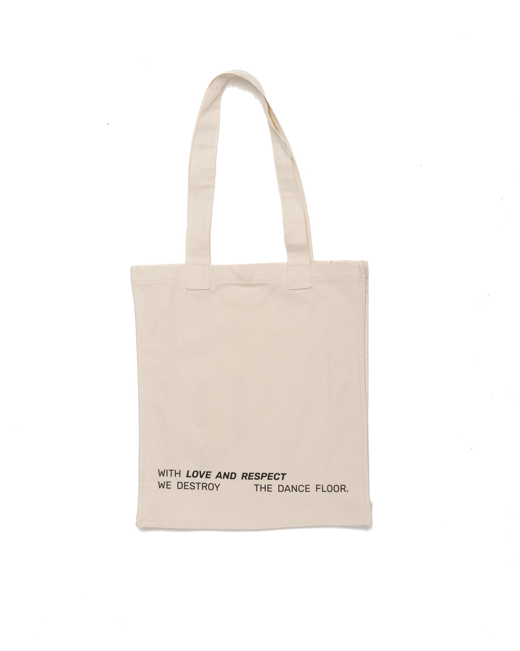 TOTE BAG LOVE & RESPECT BLANCO