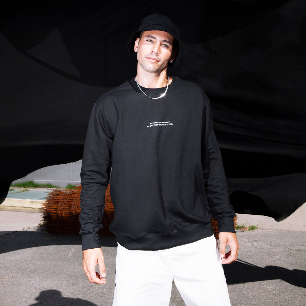 BUZO LOVE & RESPECT NEGRO